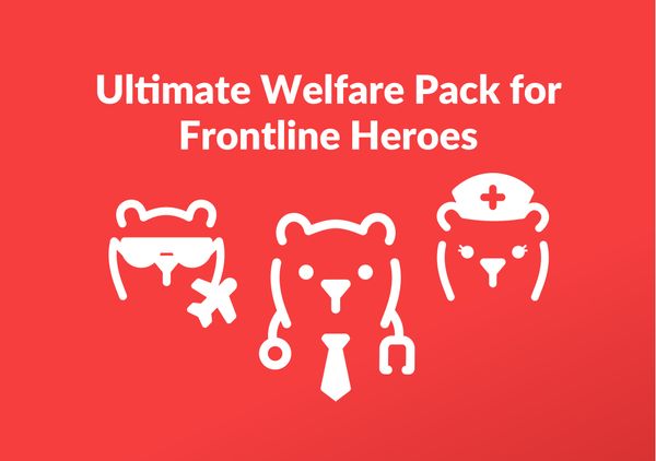 Free Ultimate Welfare Booster Pack for Frontline Heroes worth $144